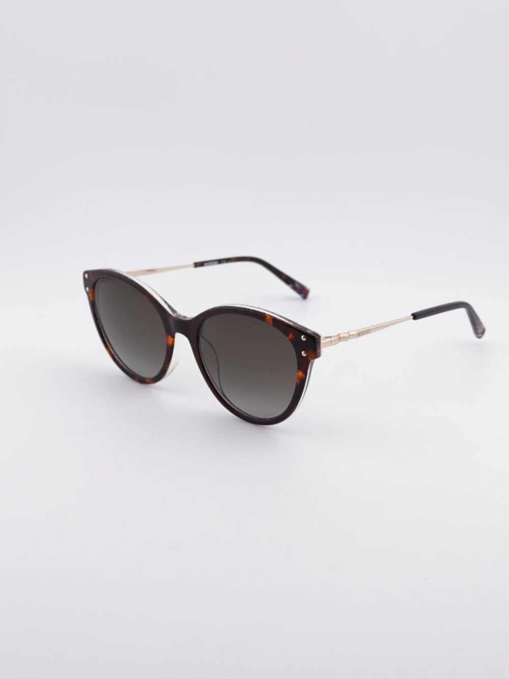 Missoni MIS 0026/S 0086 HA Sunglasses Havana / Gold Cat Eye Frame, Brown Lenses